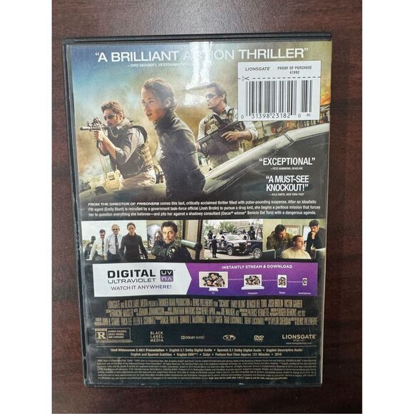 Sicario DVD Movie - Picture 2 of 4